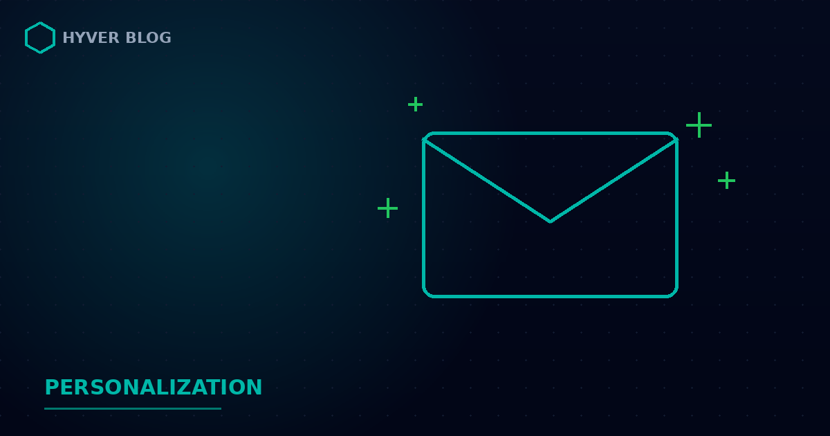 Illustration: personalized email at scale